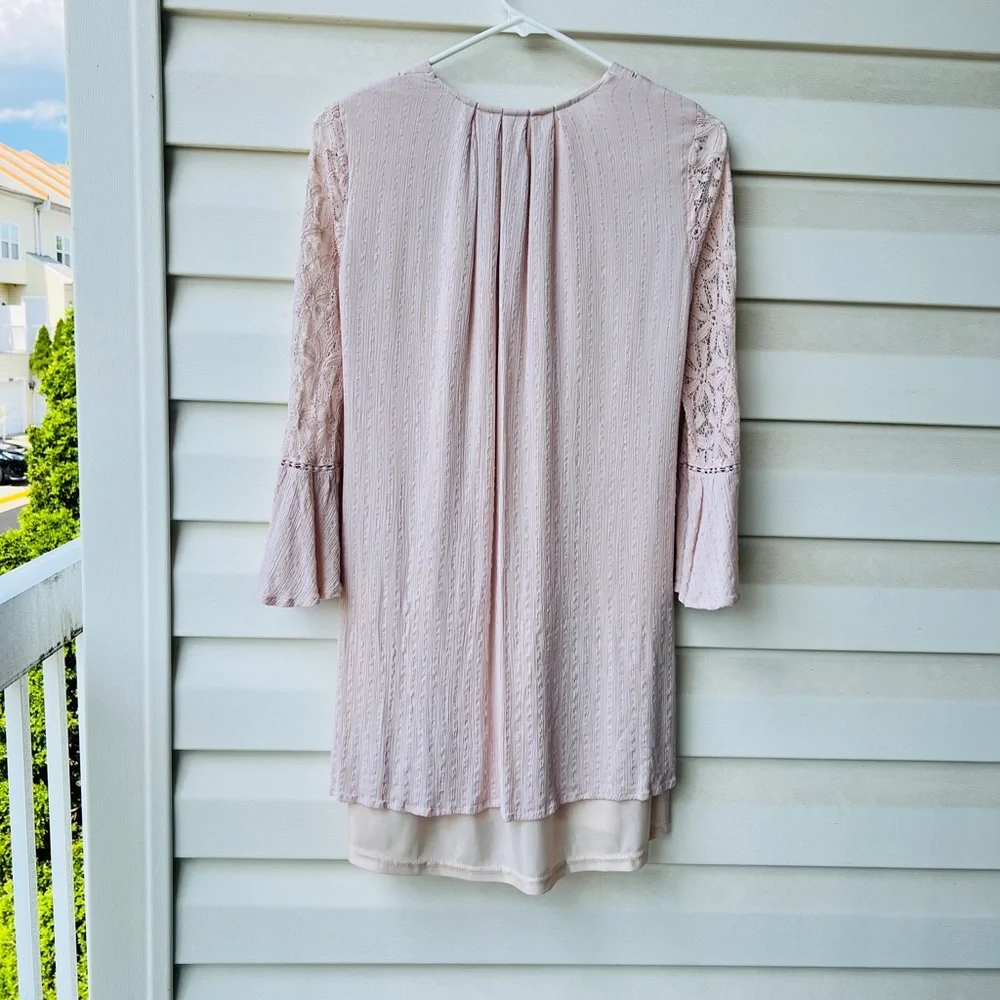 Altar’d State Bell Sleeve Babydoll Dress - Picture 6 of 10